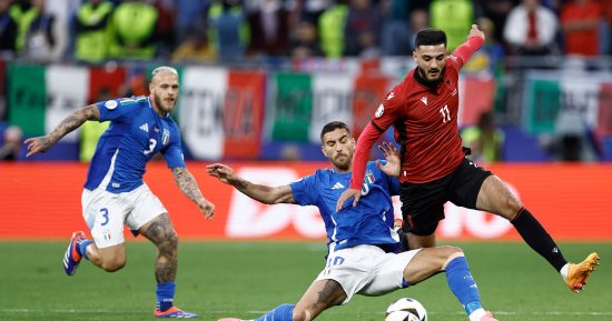 إيطاليا تتقدم على ألبانيا 2-1 في شوط أول ناري بـ يورو 2024.. فيديو