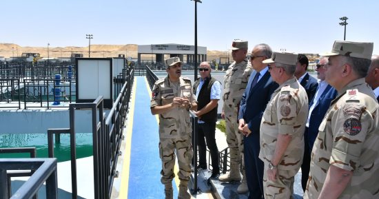 4 أرقام قياسية.. محطة الدلتا لمعالجة مياه الصرف الزراعى تدخل موسوعة "جينيس"