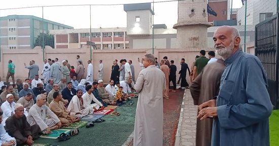وسط حالة من البهجة.. توافد المواطنين لأداء صلاة عيد الأضحى فى المنوفية