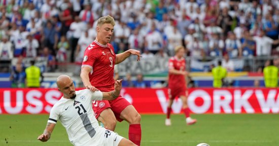 ملخص وأهداف مباراة سلوفينيا ضد الدنمارك في يورو 2024