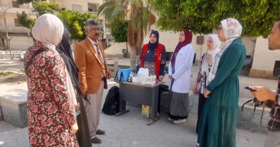 وكيل صحة شمال سيناء يتابع الخدمات الطبية المقدمة للمواطنين ضمن "100يوم صحة"