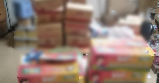 ضبط 6000 عبوة عصائر مجهولة المصدر فى حملة بسوهاج 