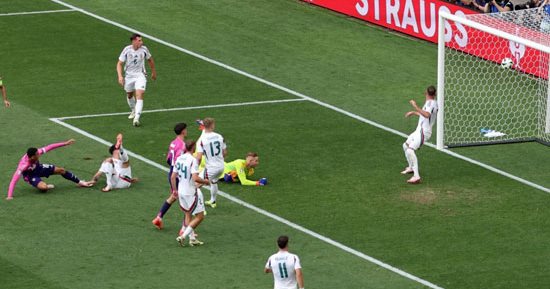 لقطات لا تفوتك من مباراة المانيا ضد المجر فى يورو 2024