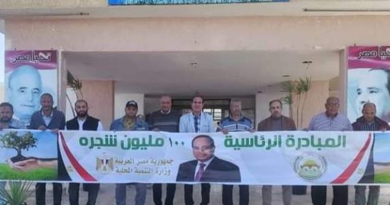  جنوب سيناء تشارك فى مبادرة زراعة 100 مليون شجرة