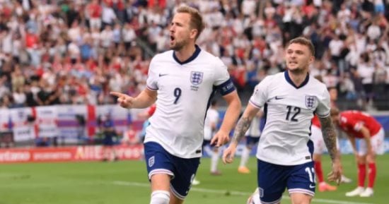 هارى كين يضيف ثانى أهداف إنجلترا ضد سلوفاكيا فى الدقيقة 91.. فيديو