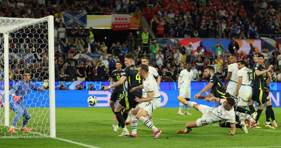 التعادل يحسم مباراة إسكتلندا ضد سويسرا فى يورو 2024