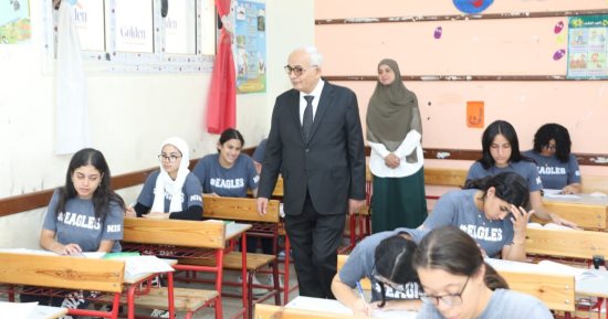 وزير التعليم يتفقد عددا من لجان امتحانات الثانوية العامة بالشروق.. صور