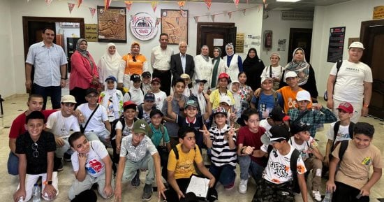 كلية علوم الملاحة جامعة بني سويف تنظم فعالية "إراتوستينس" لقياس محيط الأرض