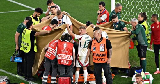 يويفا يرد على اتهامات سوبوسلاى قائد منتخب المجر بتأخير علاج فارجا