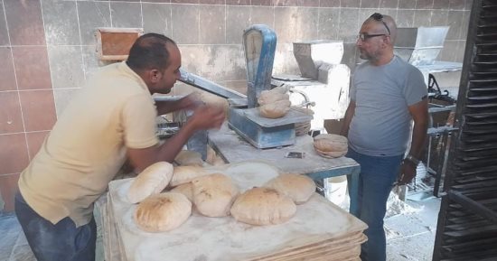 حملة تموينية مكثفة على مخابز العريش لضمان جودة الخبز المدعم