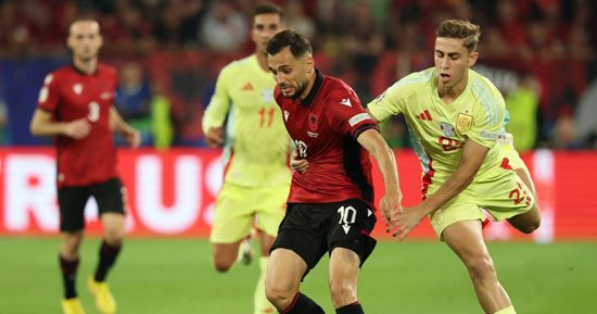 منتخب إسبانيا يواصل انتصاراته ويمنح ألبانيا تذكرة وداع يورو 2024