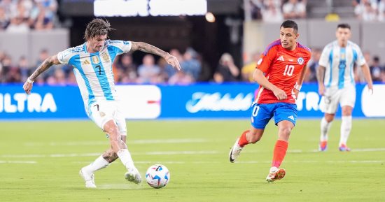 L’Argentine remporte la victoire contre le Chili avec un but net en Copa America
