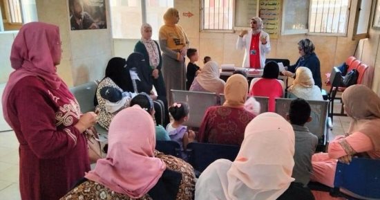 تقديم خدمات طبية لـ 1230 مواطنًا بالقافلة الطبية المجانية بالحامول