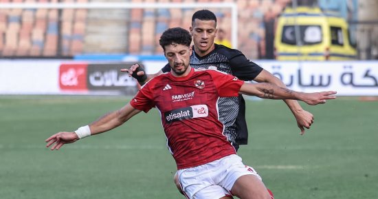 أرقام وسام أبو على مع الأهلى بعد اعتلاء قائمة هدافى الأحمر بالدوري