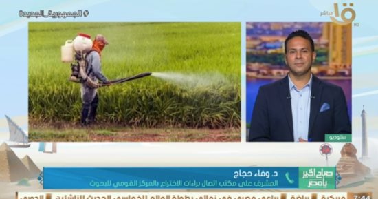 مكتب براءات الاختراع بالقومى للبحوث يبرز مزايا المبيدات الحيوية بديلة الكيماوية