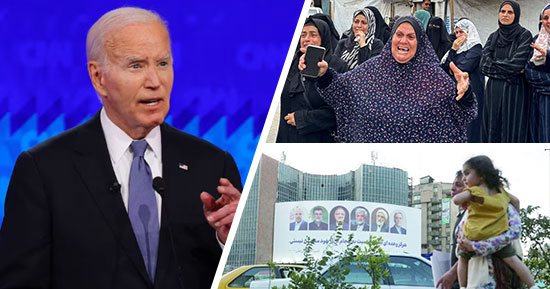 العالم هذا المساء.. قوات الاحتلال الإسرائيلية تنفذ عملية برية بغطاء جوى فى شمال غزة..  بايدن يستأنف حملته بعد أداء سيئ فى المناظرة ضد ترامب.. والإيرانيون يواصلون الإدلاء بأصواتهم لاختيار رئيسهم الجديد.. صور