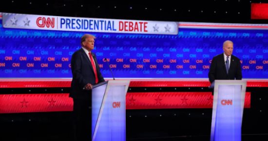 51,3 millions de personnes ont regardé le débat Trump-Biden à la télévision