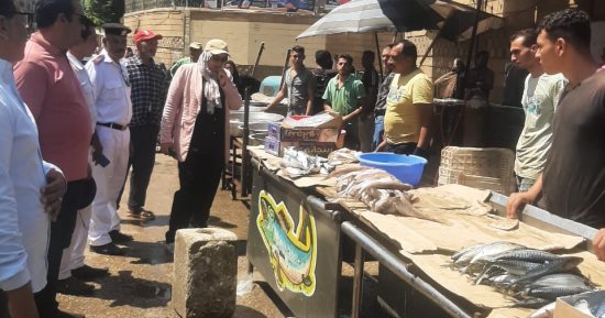 إزالة فورية لـ170 حالة إشغال وتحرير 126 محضرا متنوعة بحى غرب شبين الكوم