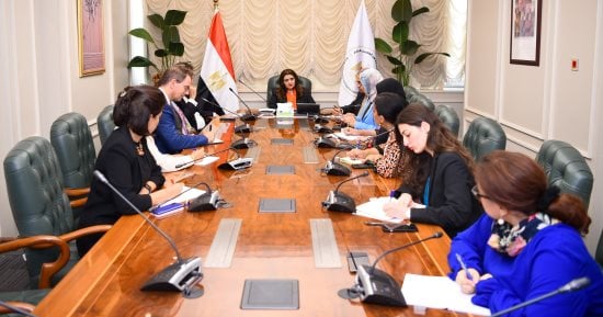 وزيرة الهجرة تلتقى وفد الوزارة الفيدرالية للتعاون الاقتصادى والتنمية الألمانية