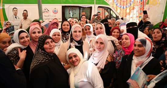 وزيرة التضامن تدشن حملة من الأسمرات للكشف المبكر وعلاج الأورام السرطانية