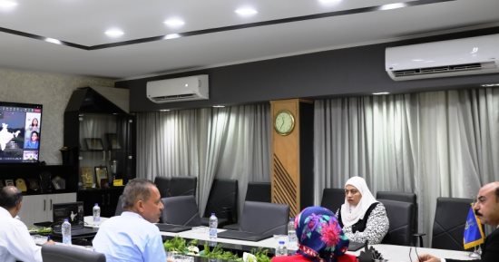 اجتماع تنسيقى لمحافظ أسوان والمستشار السياحى لمدينة جاجبور الهندية