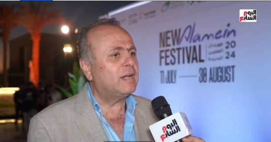 عمرو الفقى فى حواره لـ اليوم السابع: تخصيص 60% من أرباح مهرجان العلمين لإغاثة فلسطين أقل حاجة نقدمها.. التعاون مع موسم الرياض باكورة عملنا مع مهرجانات المنطقة.. ونرشد استهلاك الكهرباء في الفعاليات