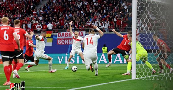 النمسا تقلص الفارق 2-1 أمام تركيا وتشعل ثمن نهائى يورو 2024.. فيديو