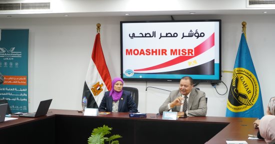 رئيس هيئة الاعتماد والرقابة الصحية يتابع مشروع "مؤشر مصر الصحى"
