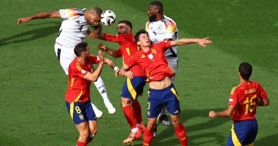 إسبانيا ضد ألمانيا.. شوط أول سلبى فى قمة ربع نهائى يورو 2024
