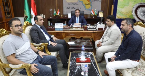 محافظ المنوفية يجتمع بمسئولى الهيئة العامة للتأمين الصحى