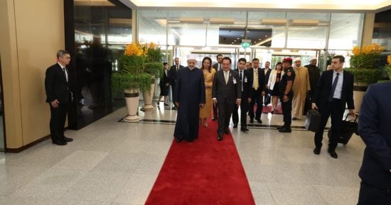 شيخ الأزهر رئيس مجلس حكماء المسلمين يغادر تايلاند متوجها إلى إندونيسيا