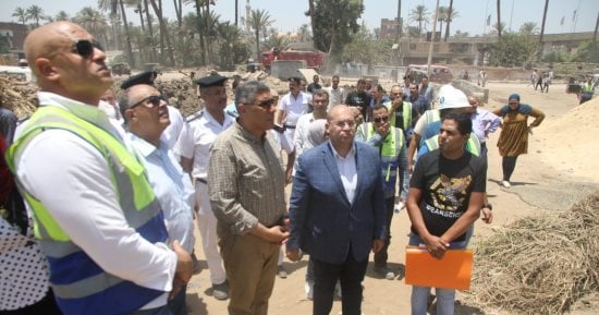 محافظ الجيزة: برنامج زمنى للمرور على جميع الأحياء لاستكمال مسيرة التنمية