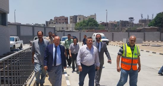 رئيس مياه الشرب بالقاهرة يتابع أعمال إحلال وتجديد المحطات والروافع