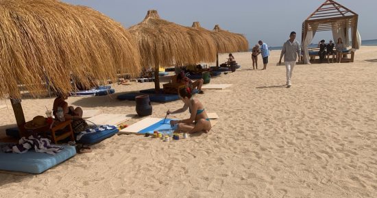 "الجفتون" أشهر شواطئ جزيرة بحرية فى البحر الأحمر
