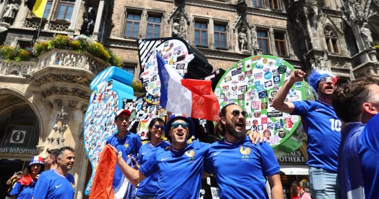 جماهير فرنسا تغزو ألمانيا قبل موقعة نصف نهائى يورو 2024.. فيديو وصور
