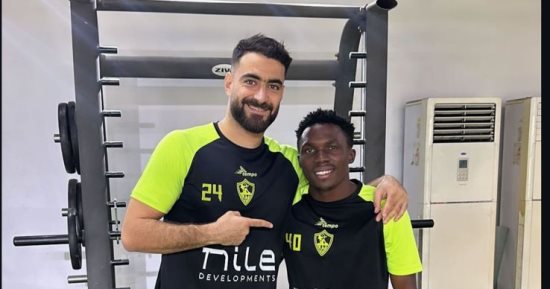 ثنائى الزمالك يعلن اعتناق الأوغندى موتيابا الإسلام