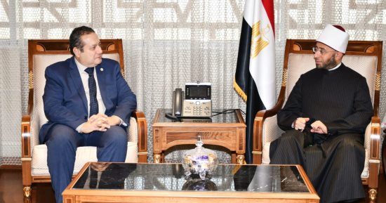 وزير الأوقاف ورئيس هيئة ضمان جودة التعليم يناقشان التعاون المشترك
