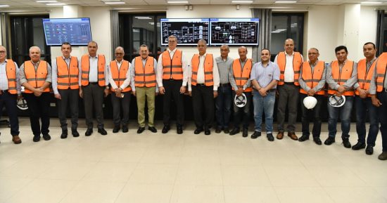 وزير البترول يتفقد تسهيلات سوميد ونقاط تسهيلات الغاز المستورد 