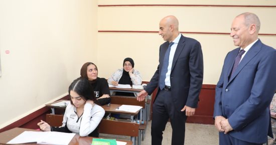 وزير التربية والتعليم ومحافظ القاهرة يتفقدان لجان  الثانوية العامة