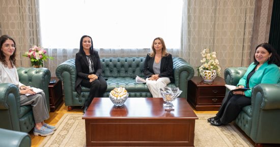 وزيرة التضامن تلتقى ممثل صندوق الأمم المتحدة للسكان لإعادة هيكلة المشروعات