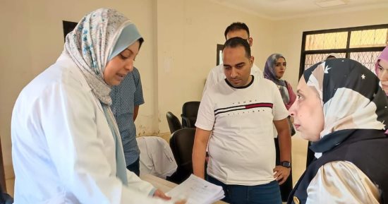 وكيل صحة الإسماعيلية تتفقد مستشفى حميات التل الكبير
