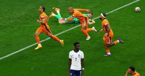 منتخب إنجلترا يصعق هولندا ويضرب موعدا مع إسبانيا فى نهائى يورو 2024