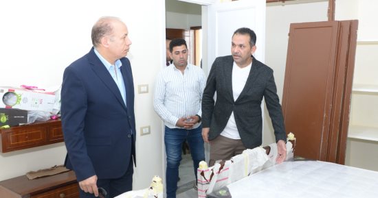 رئيس جامعة المنصورة يتفقد تجهيزات مصيف العاملين ونادى النيل برأس البر