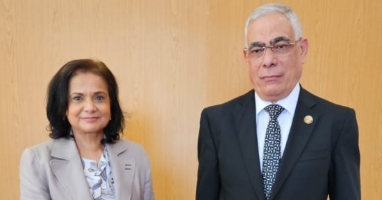 النائب العام يلتقي نظيرته الجنوب أفريقية على هامش اجتماعات جمعية النواب العموم الأفارقة