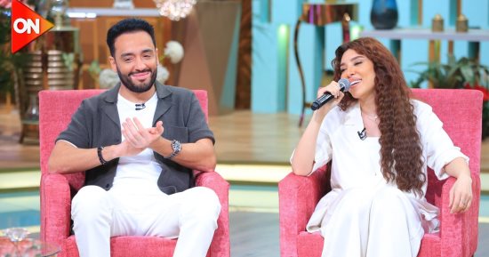 رامي جمال عن زوجته ناريمان: شفتها جاية تاخد لحن فعجبتنى وروحى تآلفت معها