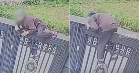 عجوزة بس نينجا.. سيدة 92 عامًا تتسلق بوابة ارتفاعها مترين للهرب من دار مسنين