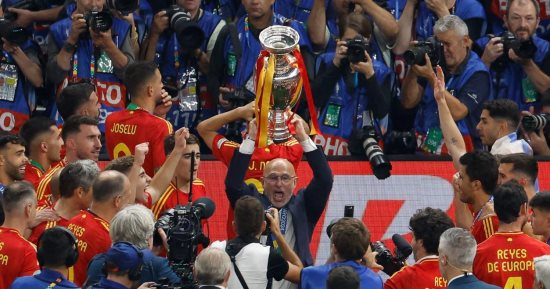 دى لا فوينتى بعد تتويج إسبانيا بلقب يورو 2024: نحن الأفضل فى العالم