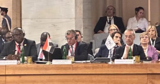 الرئيس التنفيذى لوكالة الفضاء المصرية يشارك فى مؤتمر دولى بإيطاليا