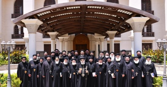 البابا تواضروس الثانى يلتقى مجمع كهنة إيبارشية "دير مواس" 