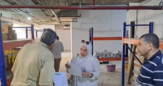 لجنة للتفتيش على المحال للتأكد إعلان الأسعار على السلع بالمنصورة
